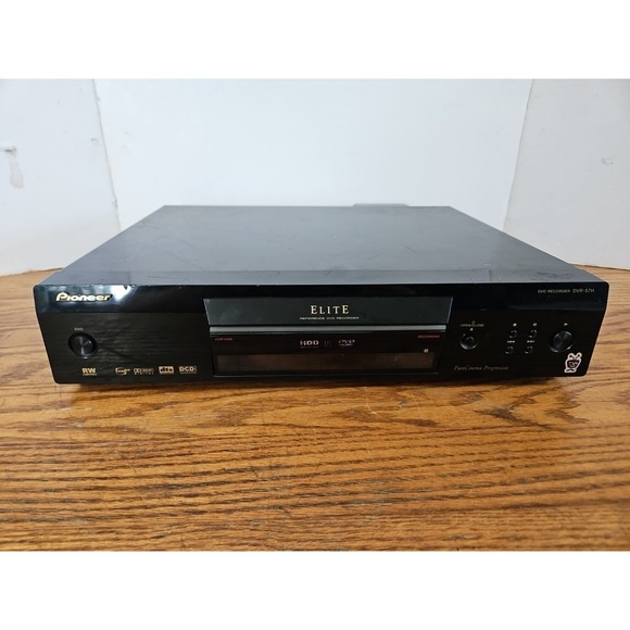 Pioneer Elite DVD Recorder DVR-57H RW Compatible Dolby Digital READ Notes - Picture 1 of 10